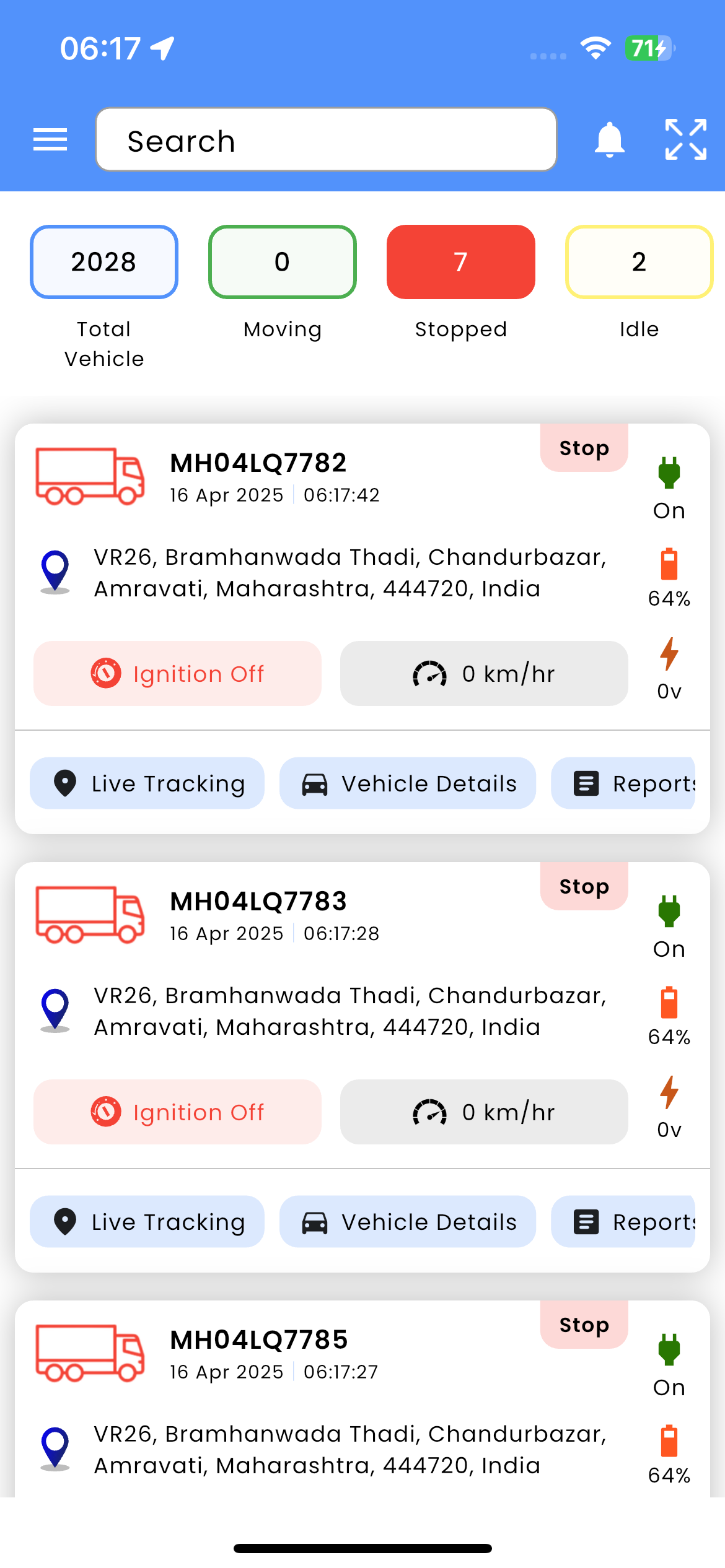 TrackAndrive Mobile App